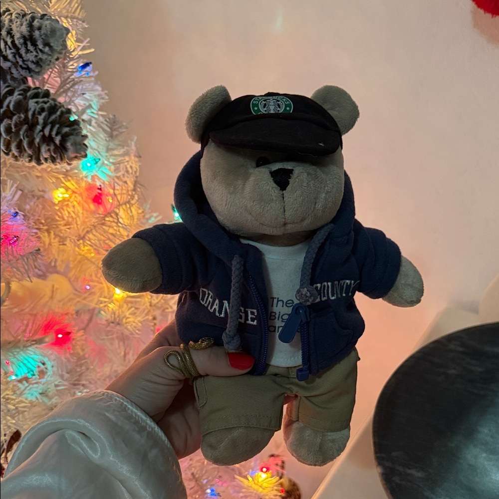 Starbucks Bear Plush Orange County